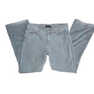 LEE Vintage Lower On The Waist Grey Corduroy Jeans Size 14M